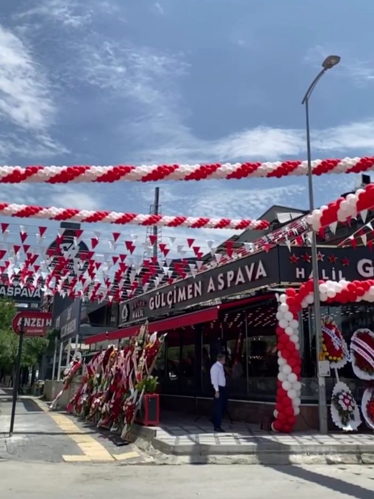 Açılış organizasyonu